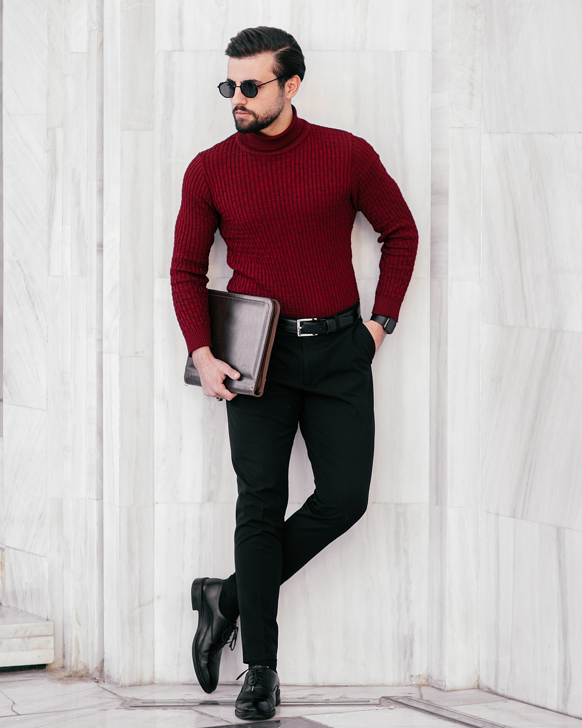Crimson Executive Knit